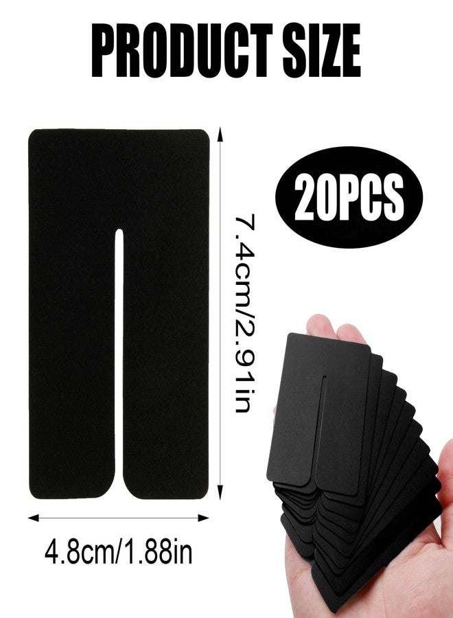 CZMZHFC V Light Extensions Kit,Hair Extensions Protector Shields,Anti-UV & Heat-Resistant Insulation Sheets for Keratin & UV/LED Extension Kits,Reusable Defender Guards for Hair Styling (20PCS) - Image 2